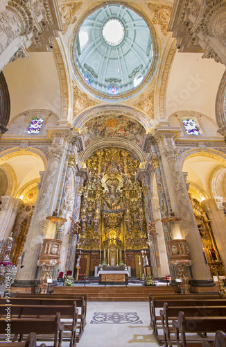 Seville - The baroque Church of El Salvador