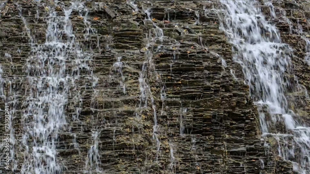 Maligne canyon Waterfall