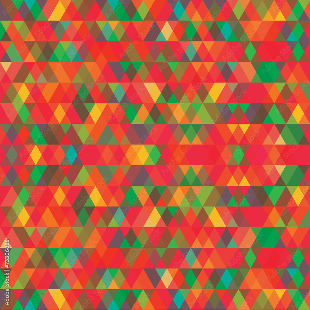An abstract triangular vector pattern - obrazy, fototapety, plakaty 