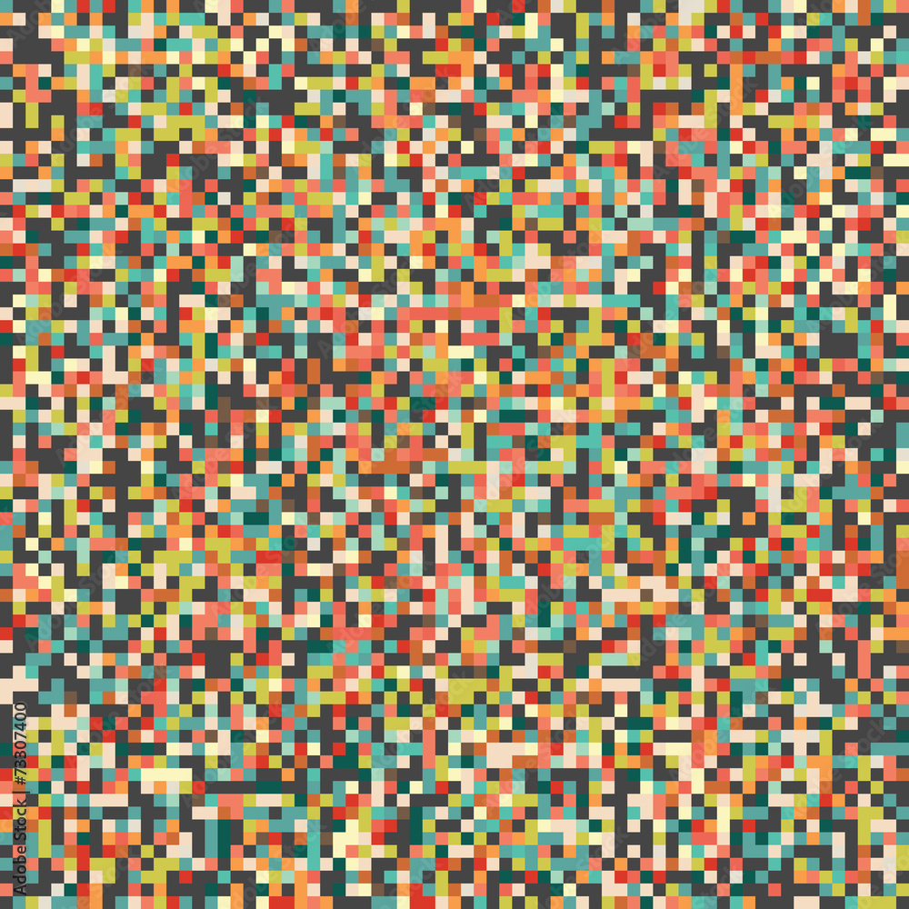 Abstract Pixel Art Vector Background Abstract Pixel Art Vector Background