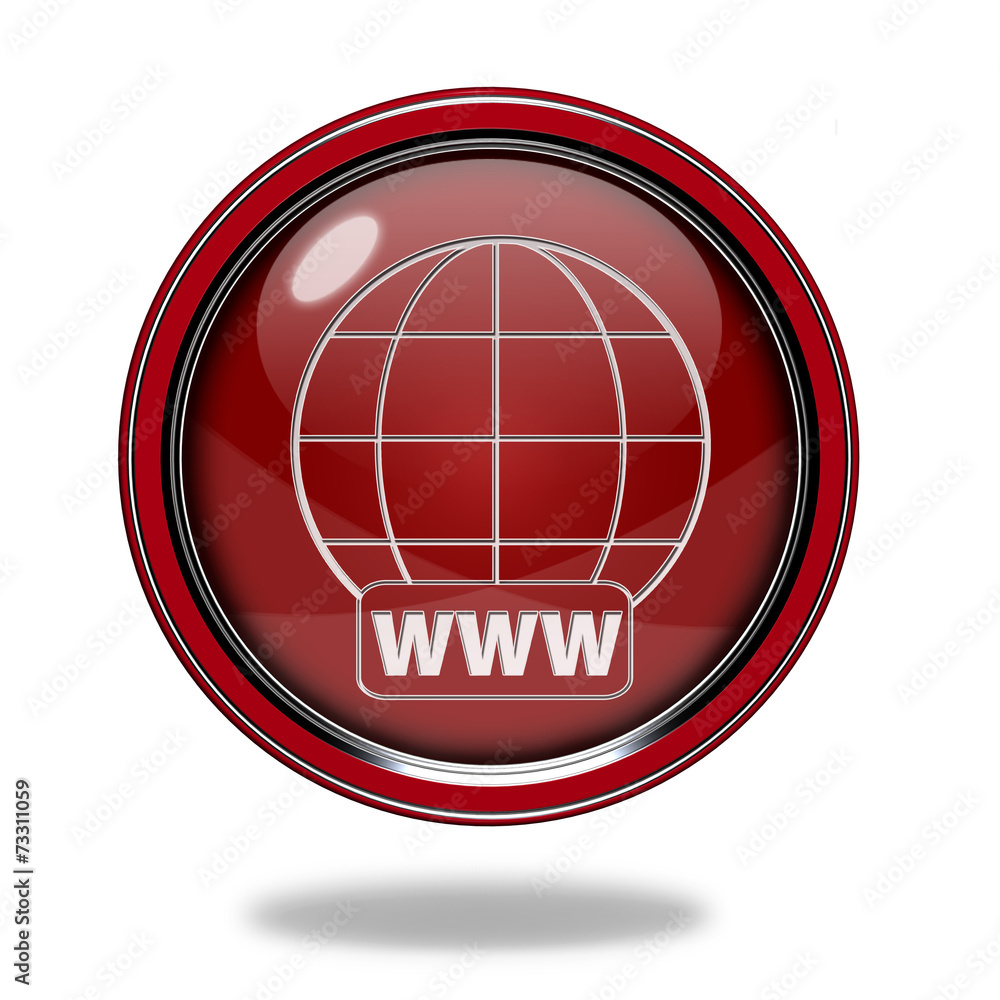 www circular icon on white background www circular icon on white background