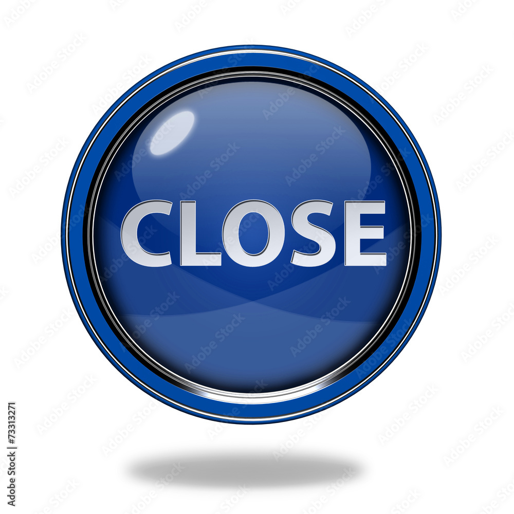 close circular icon on white background close circular icon on white background