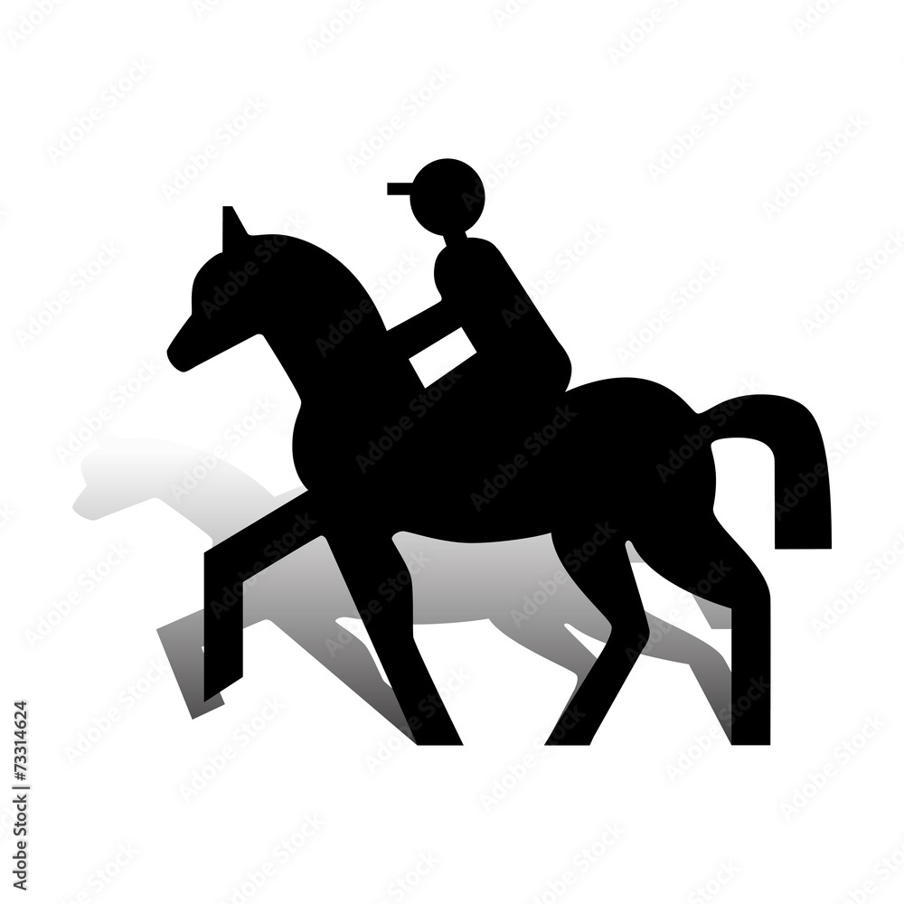 Logo cavalier. Logo cavalier.