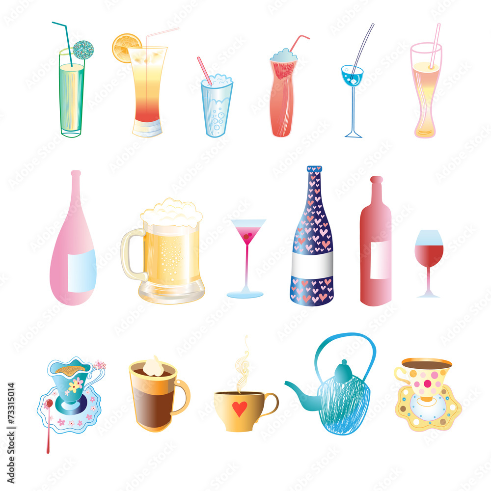 different drinks different drinks