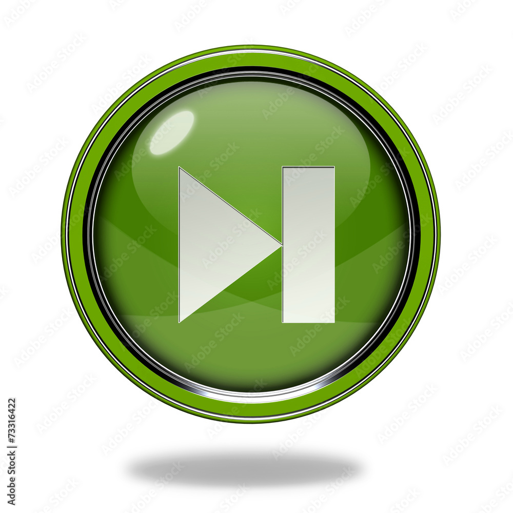 next circular icon on white background next circular icon on white background