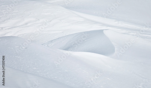 Abstract snow drifts background © robsonphoto
