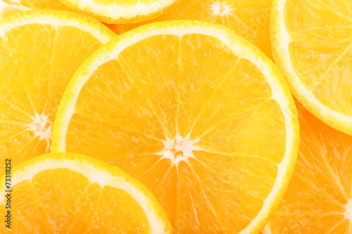 Oranges close-up background