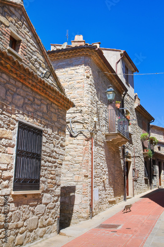 Alleyway. Guardia Perticara. Basilicata. Italy.