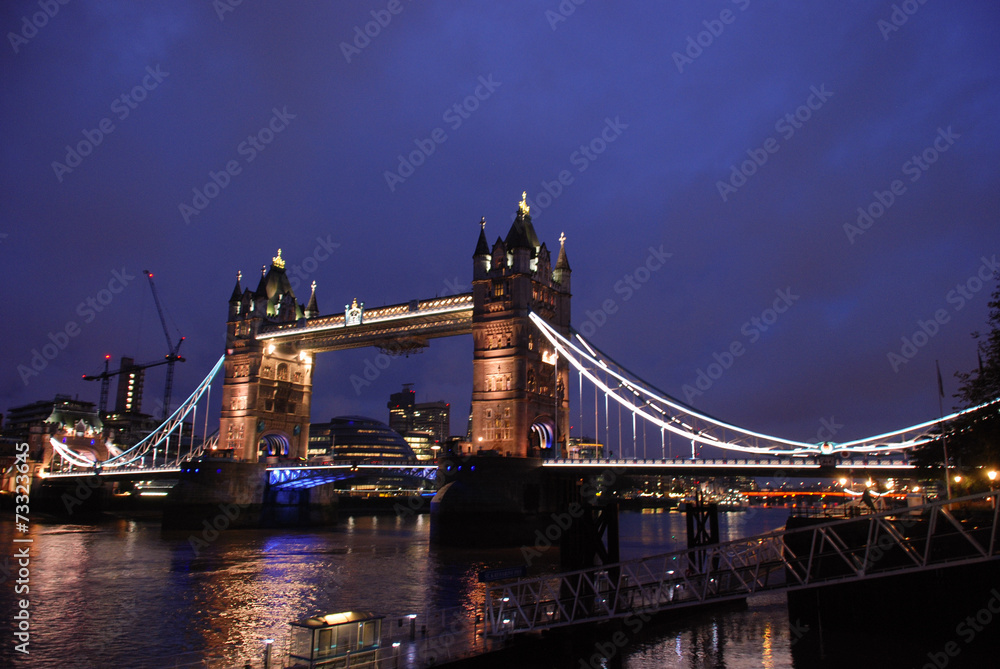 City of London and Tower Bridge