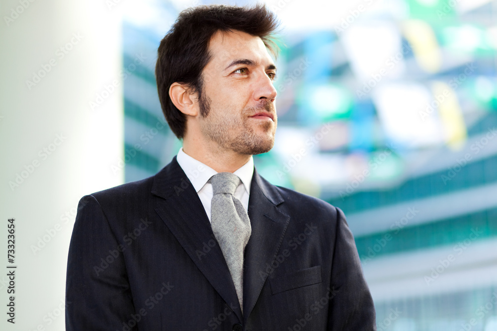 Handsome businessman Handsome businessman