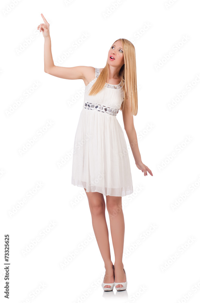 Woman in fashion clothing concept Woman in fashion clothing concept