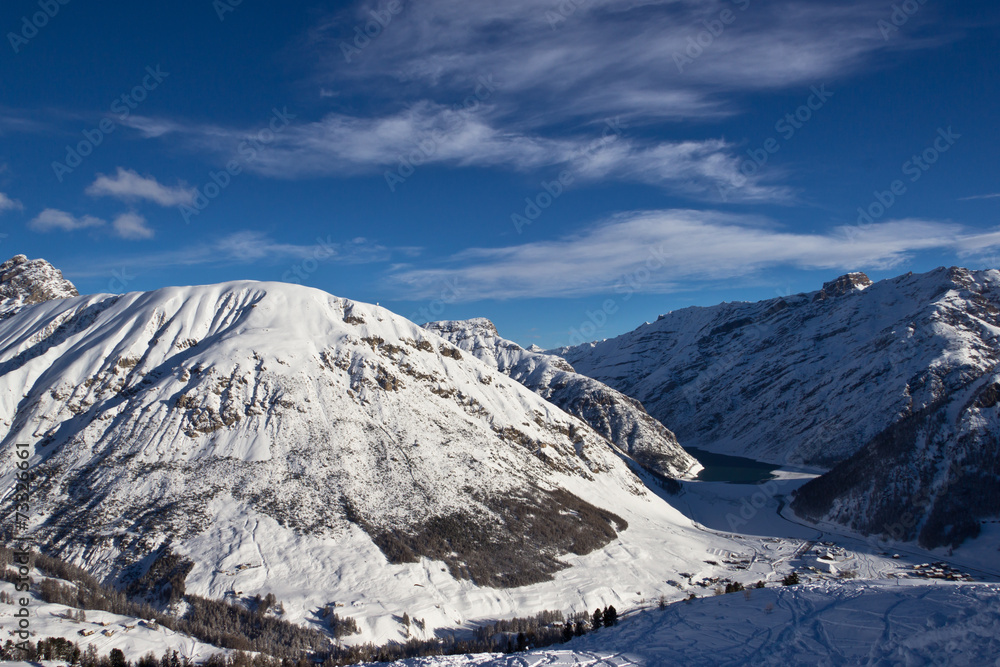Obraz premium winter time in Alps