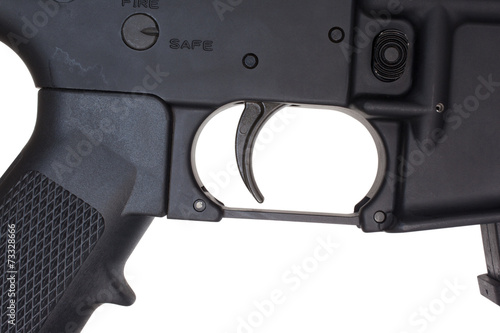 Fotografía Modern rifle trigger