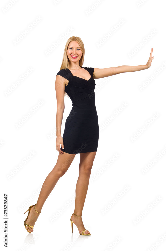 Woman isolated on the white background Woman isolated on the white background
