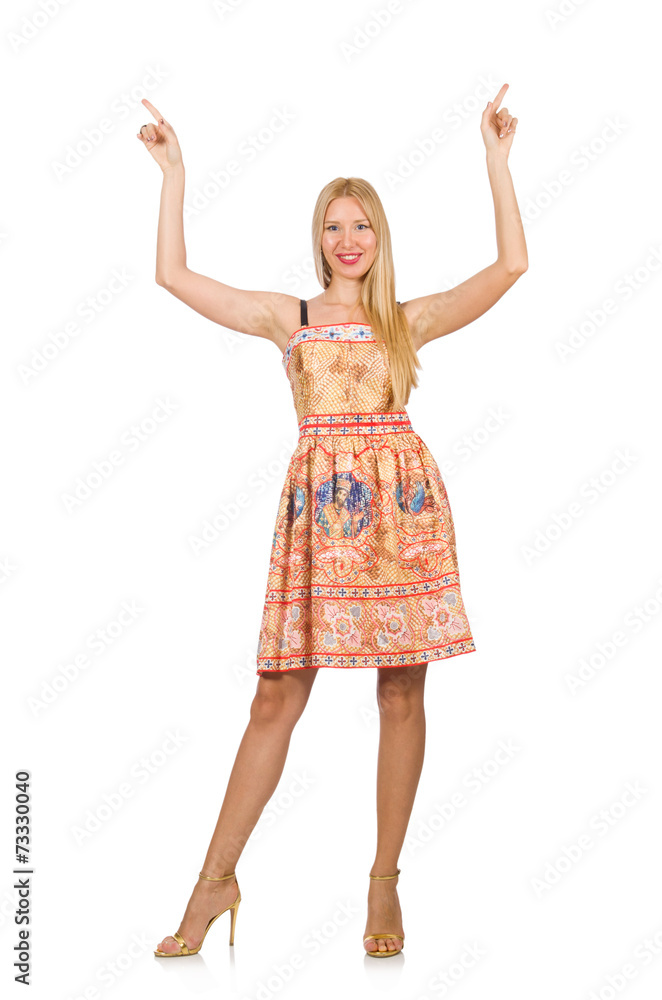 Woman in fashion clothing concept Woman in fashion clothing concept