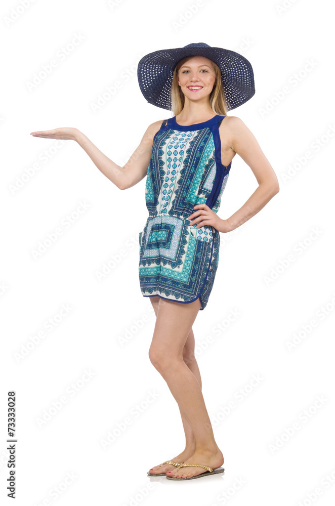 Woman isolated on the white background Woman isolated on the white background