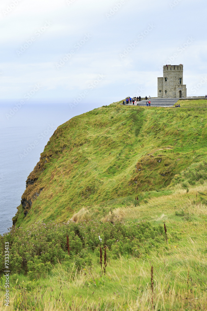 O'Brien's Tower on Cliffs of Moher.