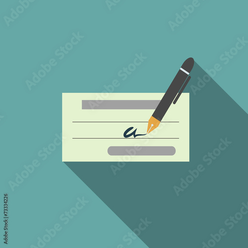 cheque icon