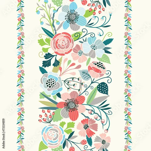 Tapety Bez szwu kwiatowy ornament