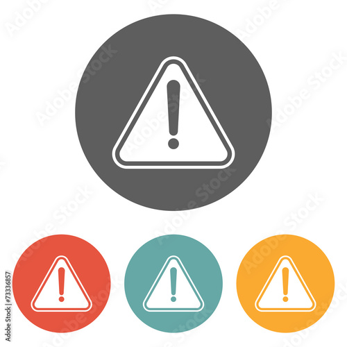 attention sign icon