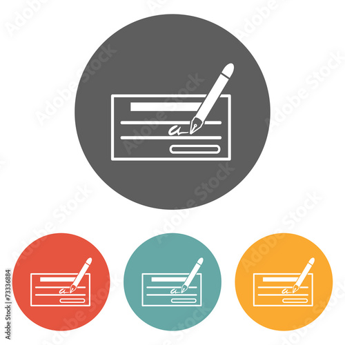 cheque icon