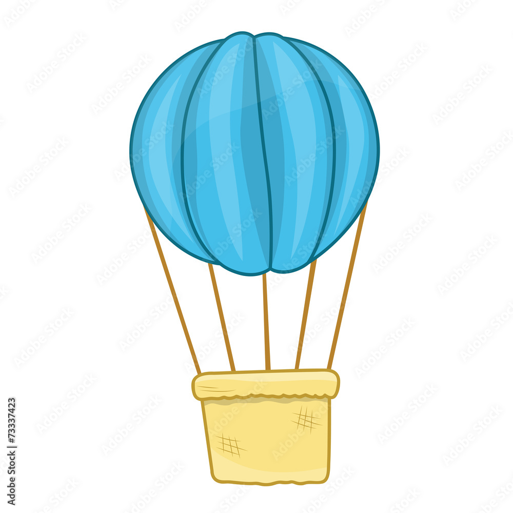 hot air balloon isolated illustration hot air balloon isolated illustration