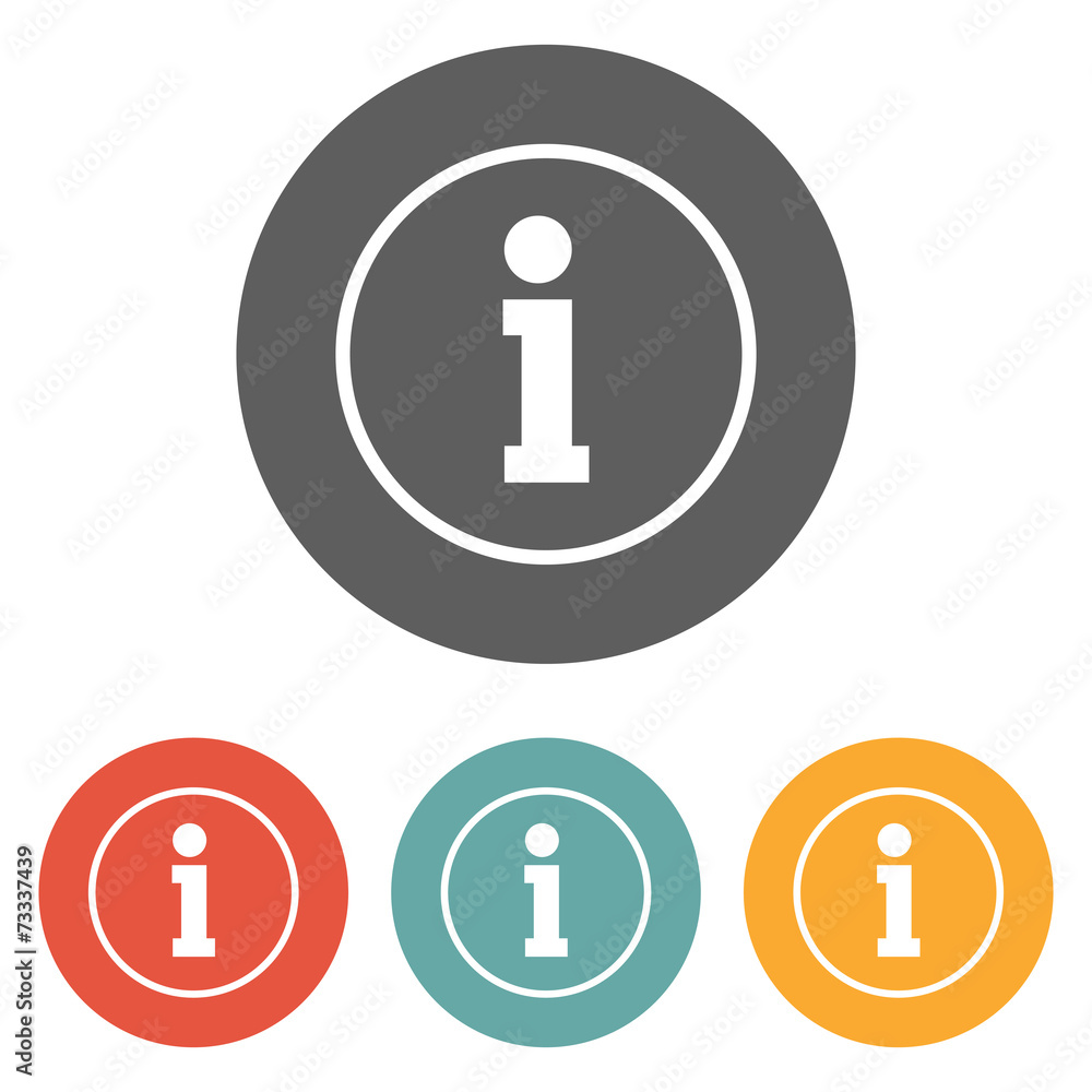 information sign icon information sign icon