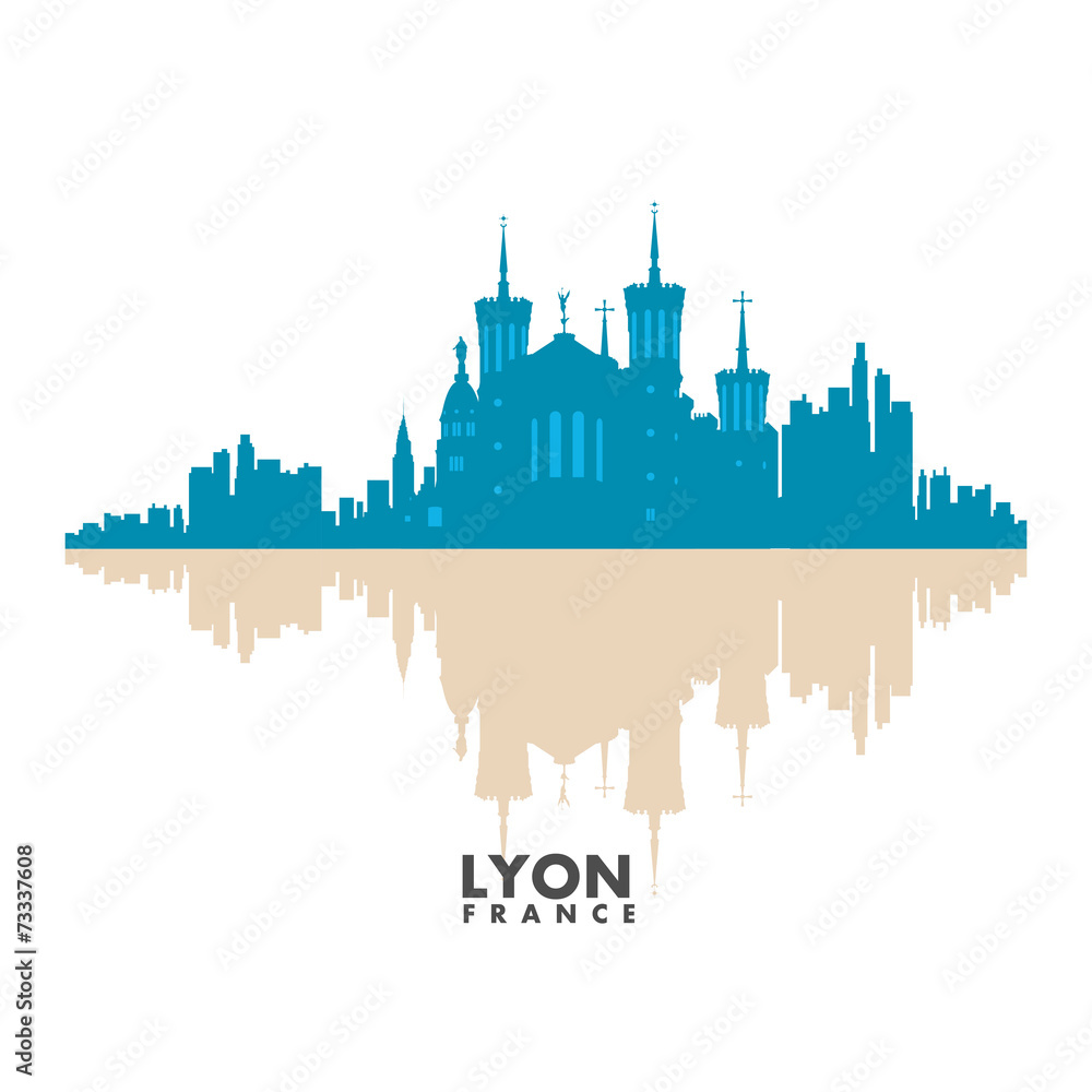 Obraz premium Vector silhouettes of the city