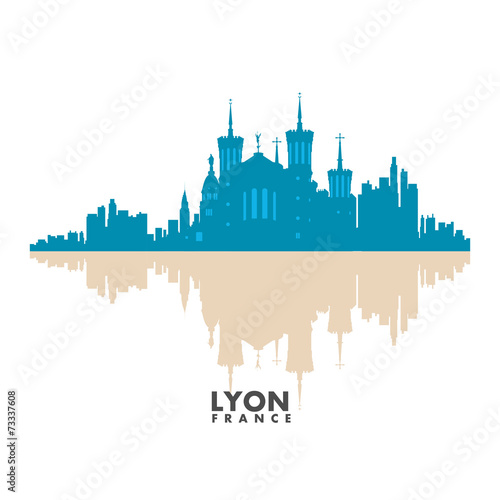 Vector silhouettes of the city