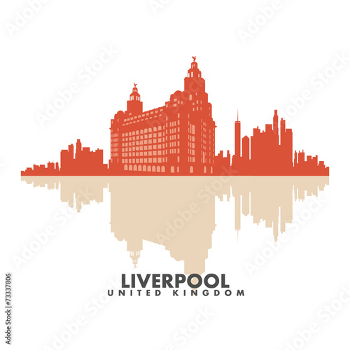 Vector silhouettes of the city