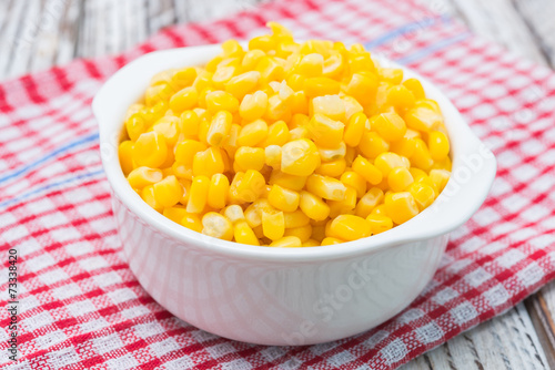 Sweet corn bowl