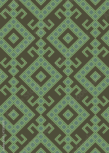 Simple seamless traditional slavic pattern