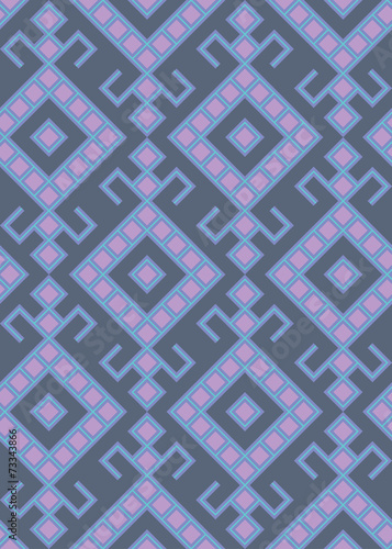 Simple seamless traditional slavic pattern