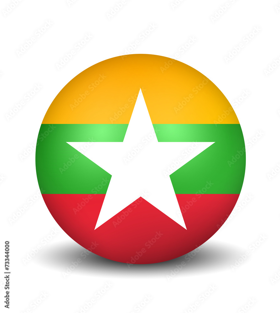 Myanmar flag Myanmar flag