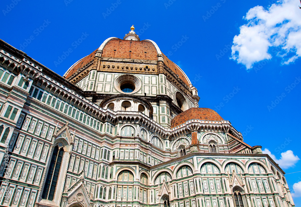 Domes of Cathedral Santa Maria del Fiore, Florence, Italy