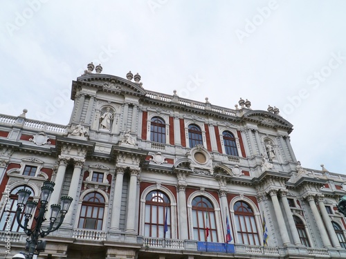 The Palazzo Carignano in Turin in Italy
