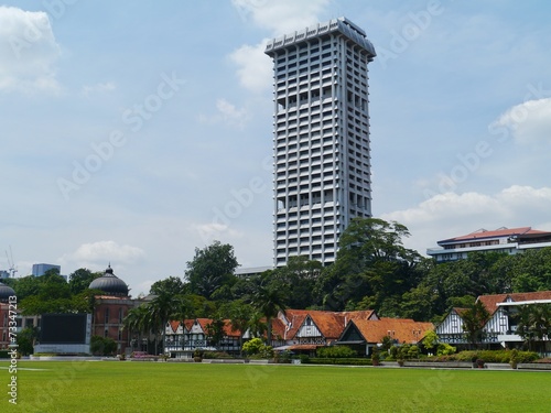 Photography Houses at the Merdeka square in Kuala Lumpur