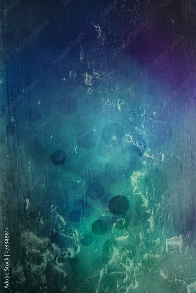 Fototapeta premium abstract blue bubble texture