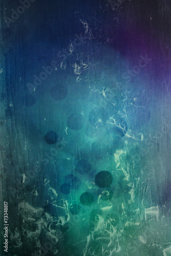 abstract blue bubble texture