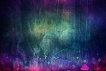 Handdoek met foto Texturen Donkere abstracte blauwroze textuur  © Sascha Duensing