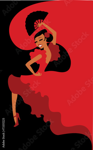Flamenco dancer