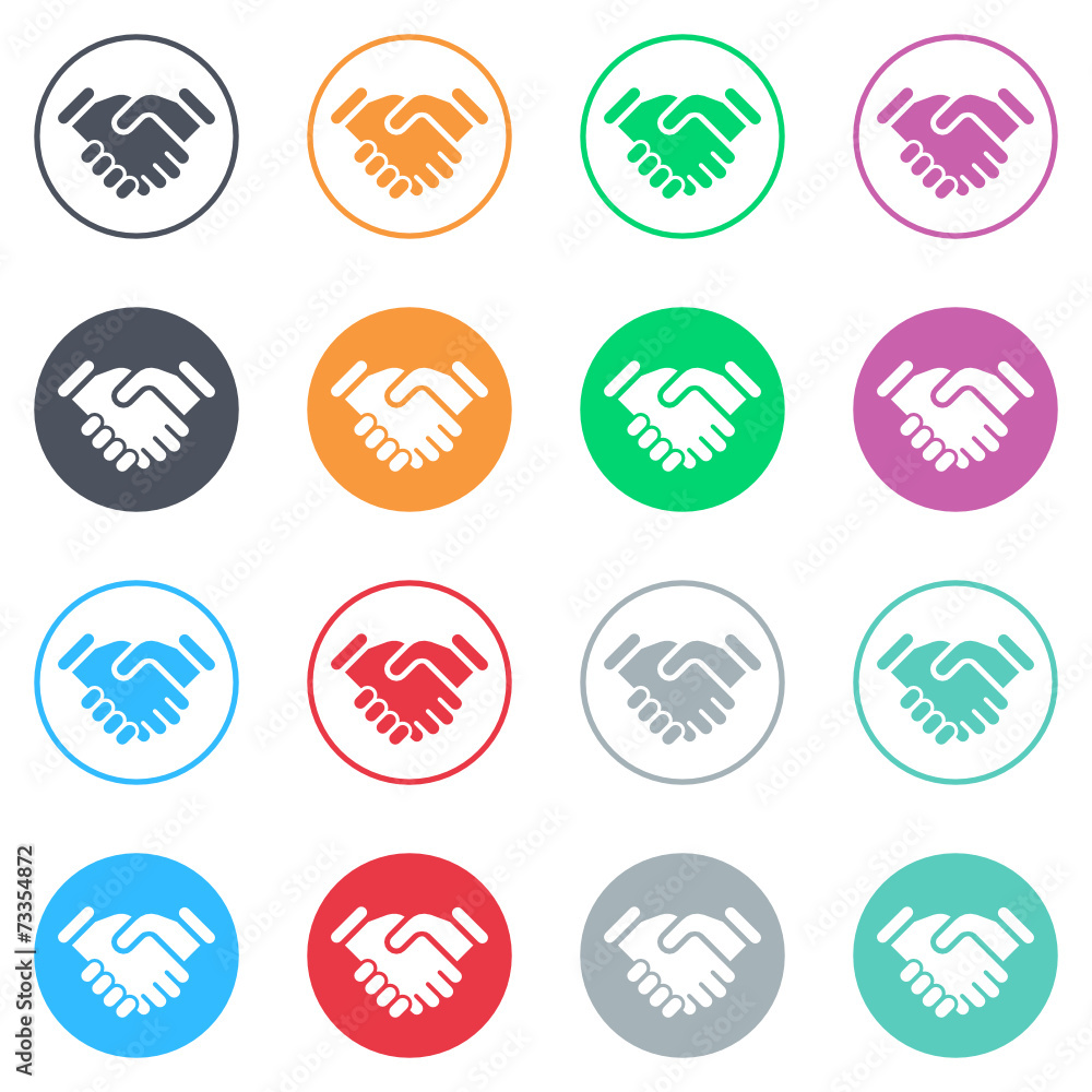 Vector flat iButtons Vector flat iButtons