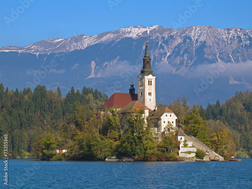 Marienkirche am Bleder See   Slowenien