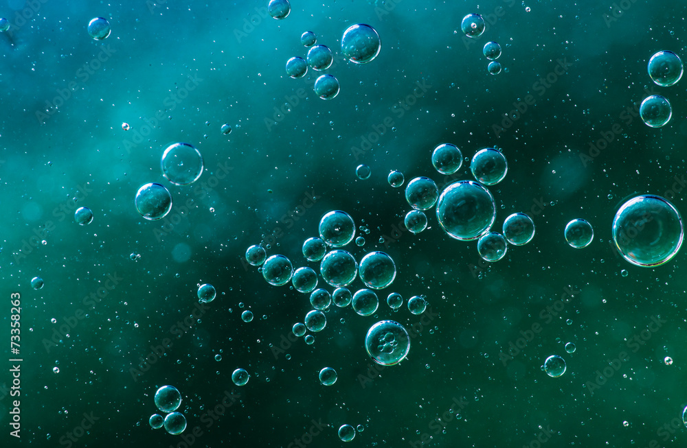 Oil soils on water surface Oil soils on water surface