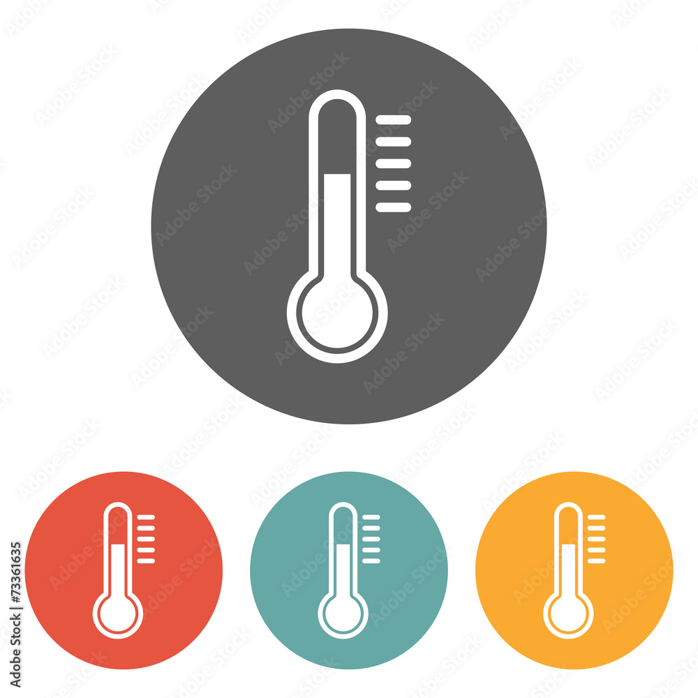thermometer icon thermometer icon