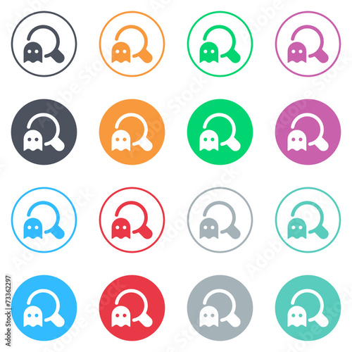 Vector flat iButtons