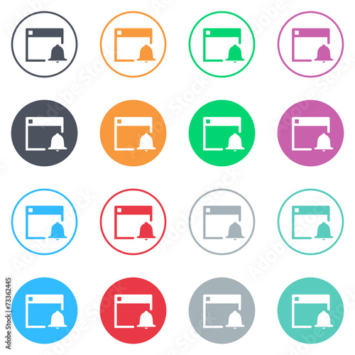 Vector flat iButtons