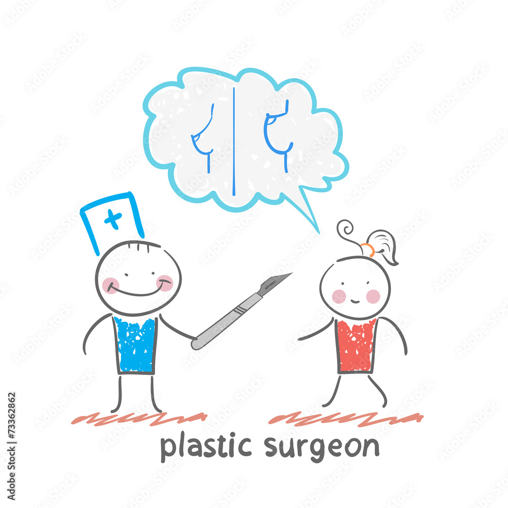 plastic surgeon says with a patient about breast augmentation plastic surgeon says with a patient about breast augmentation
