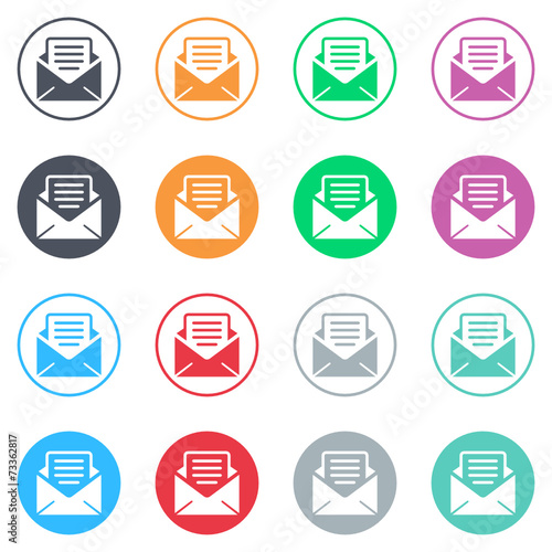 Vector flat iButtons
