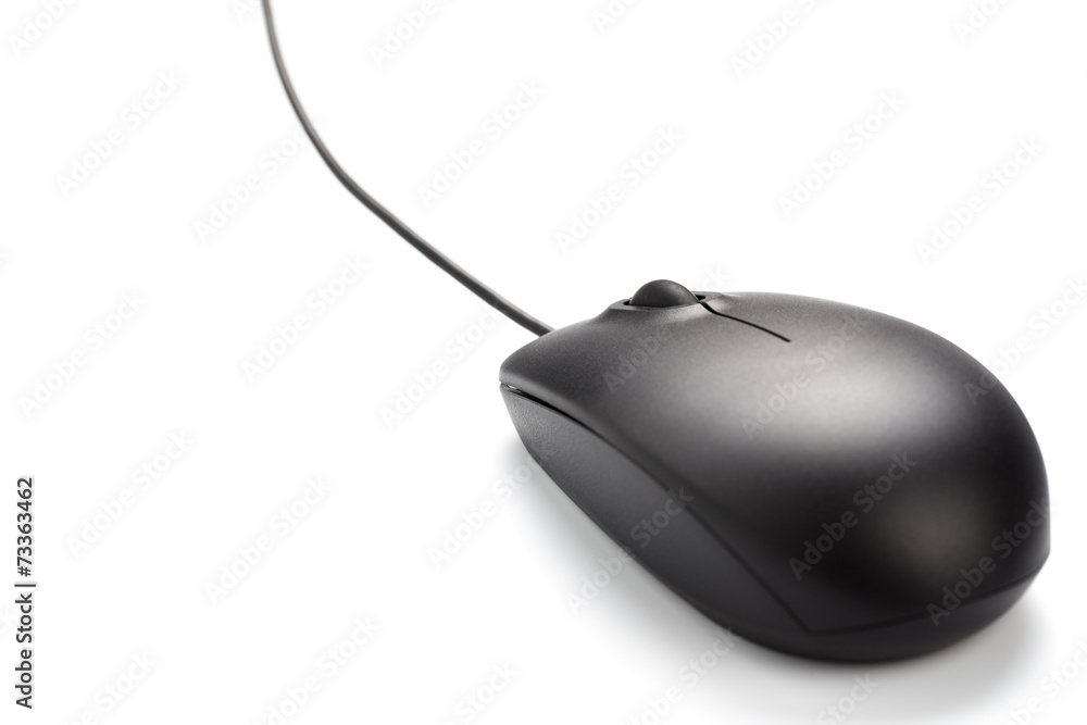 computer mouse on white background computer mouse on white background
